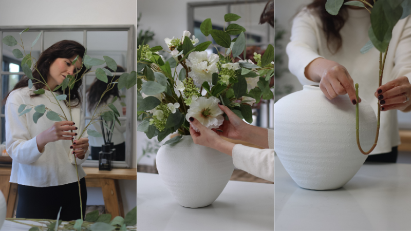 Guide to faux flower arranging