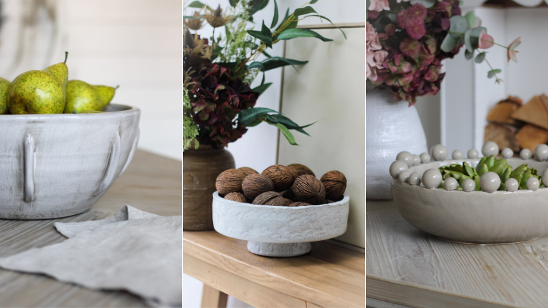 Luxury decorative bowls