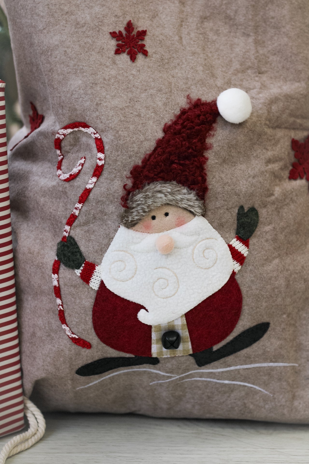 Jolly Santa Present Sack