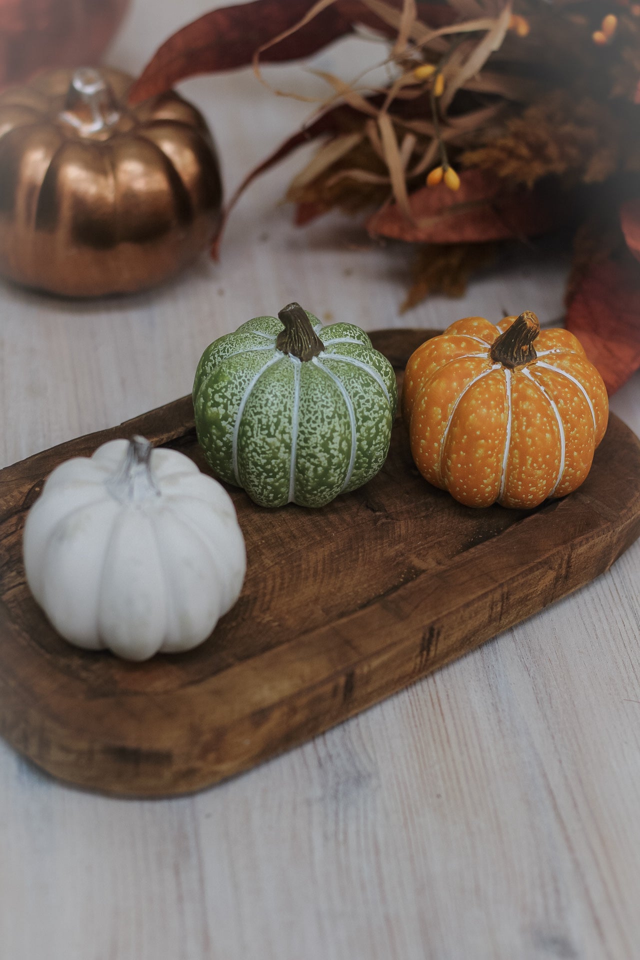 Rustic Pumpkins | Set of 3