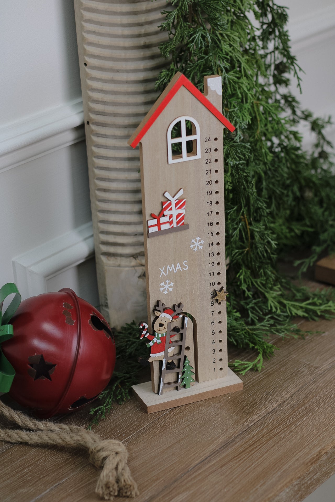 reusable Christmas advent countdown