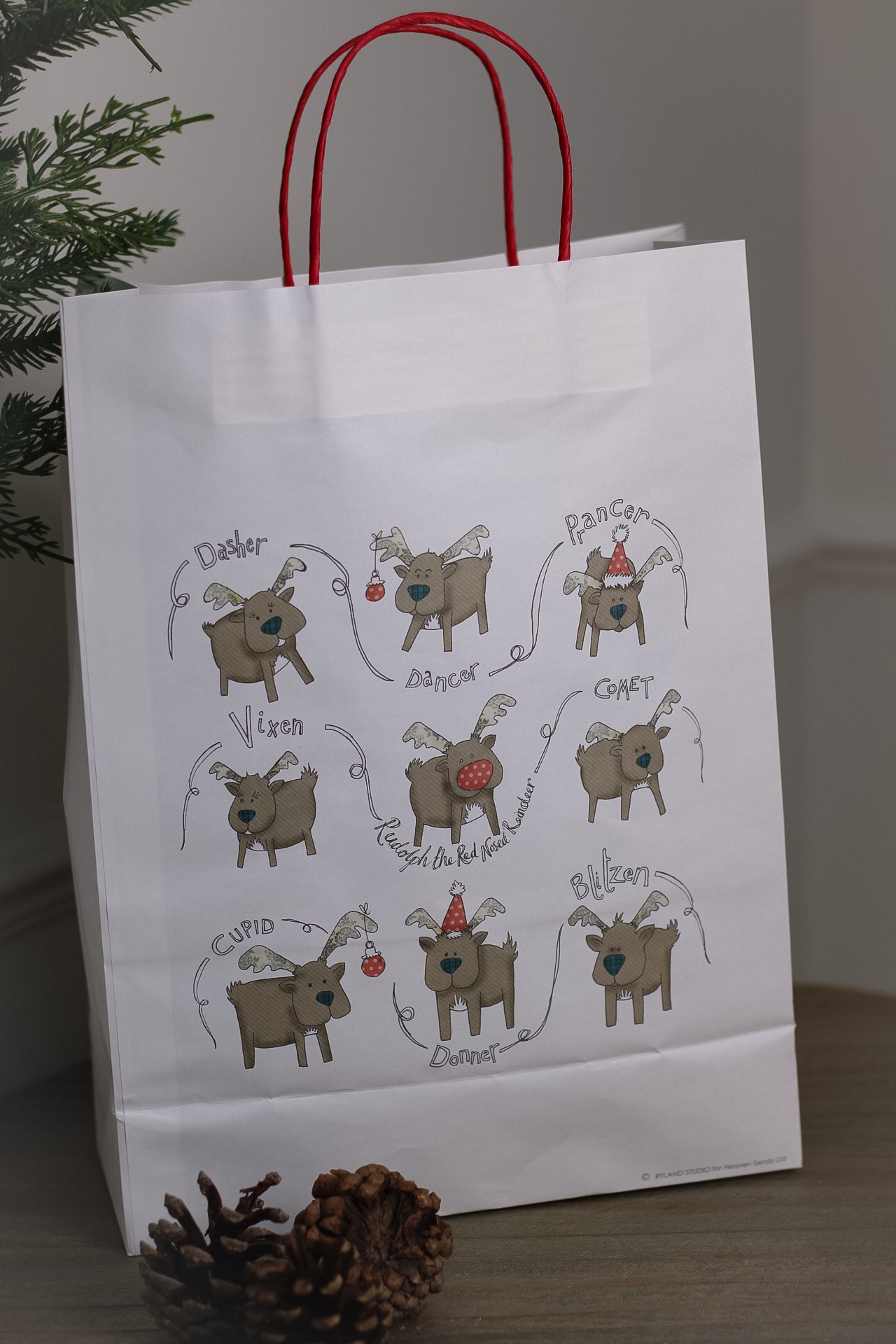 Dancer Reindeer Gift Bag