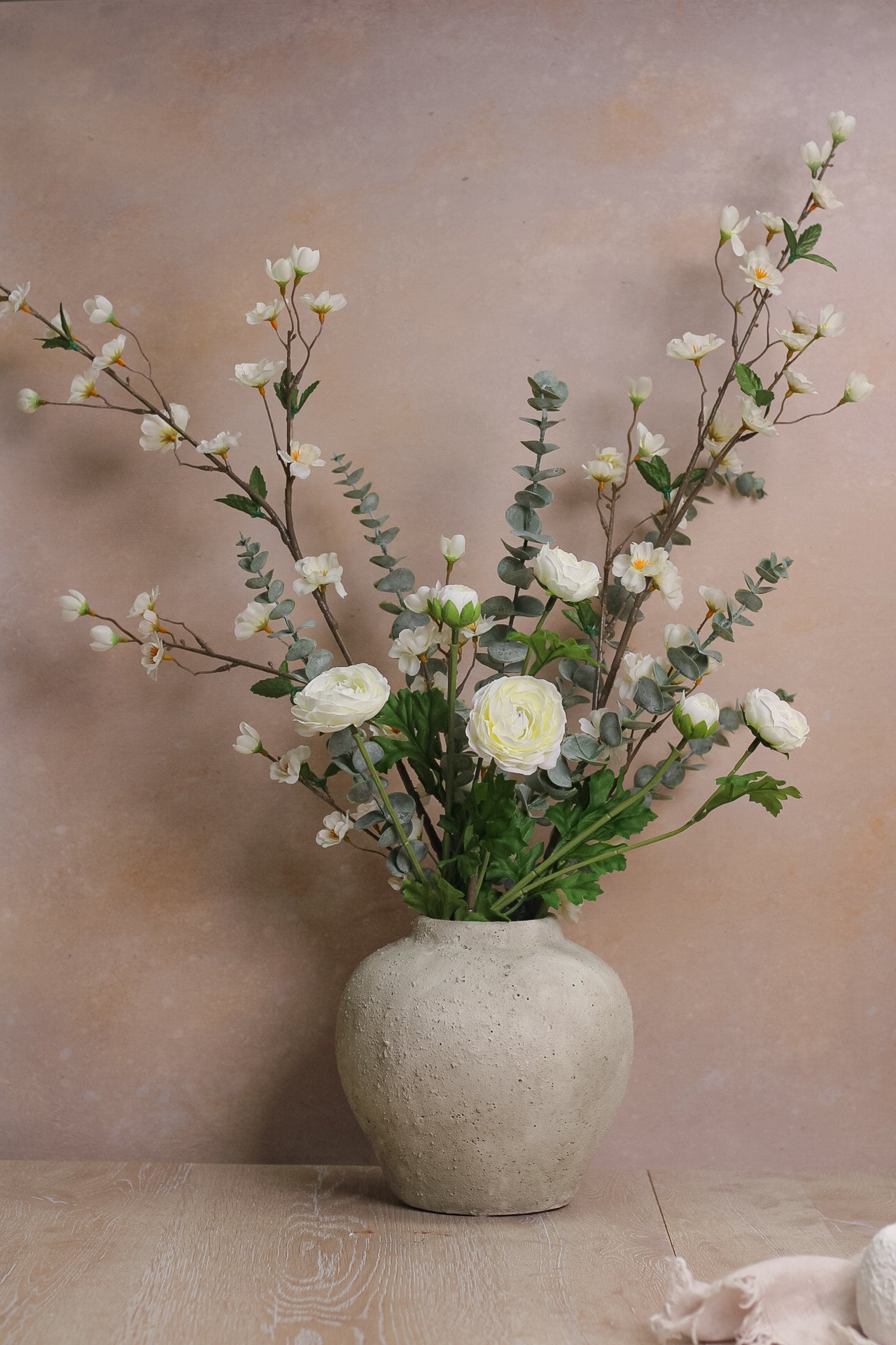 The White Spring Blossom Arrangement