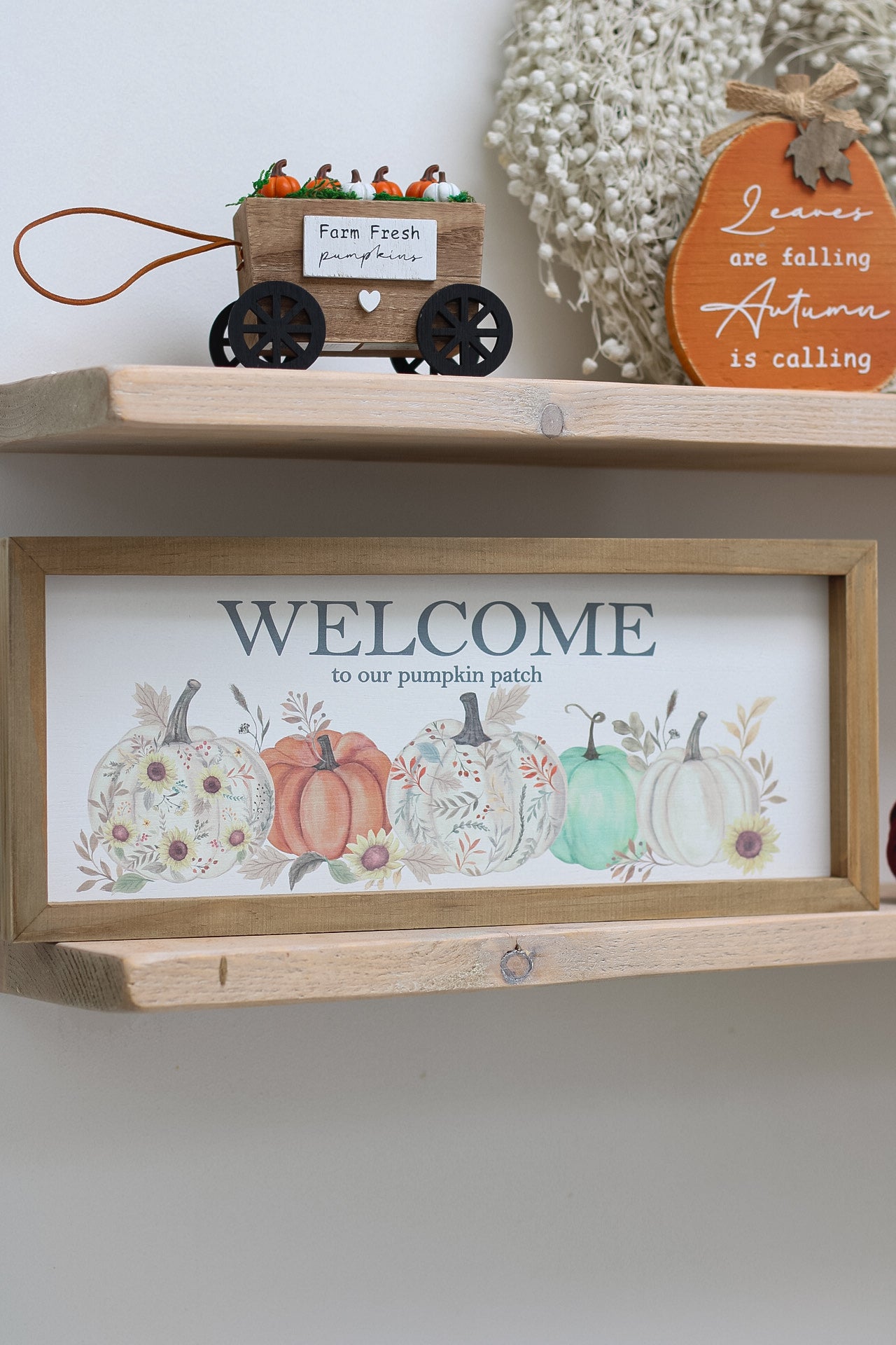 Welcome to our Pumpkin Patch Plaque