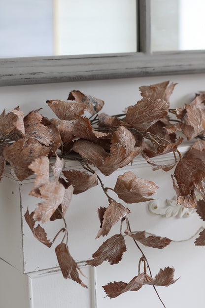 Faux Dried Vine Leaves