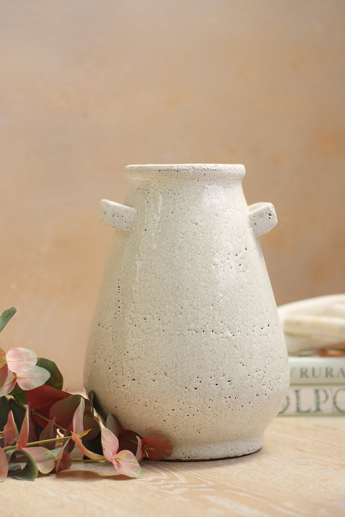 White Terracotta Vase