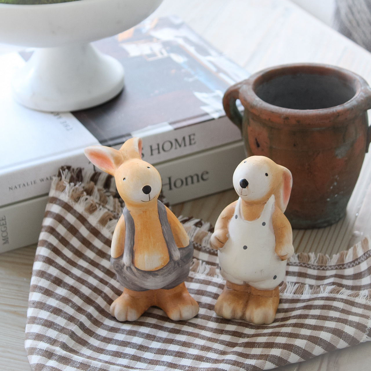 Rustic Bunnies | Set of 2