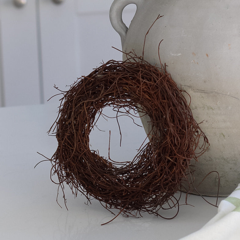 Mini Natural Rattan Wreath