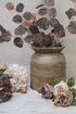 burwell brown textured rustic vase