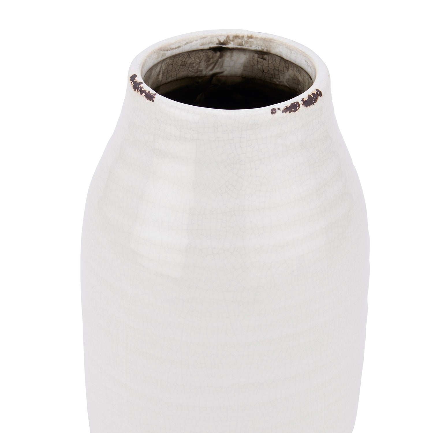 up close of white vase