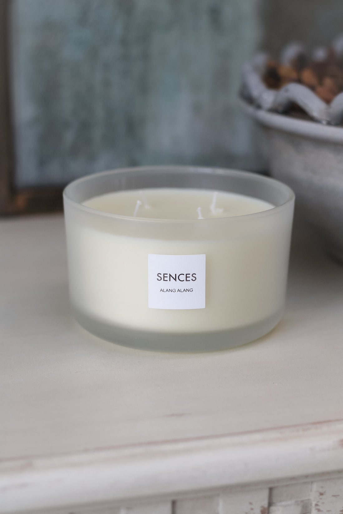 White Sences Alang Alang Luxury Candle 006