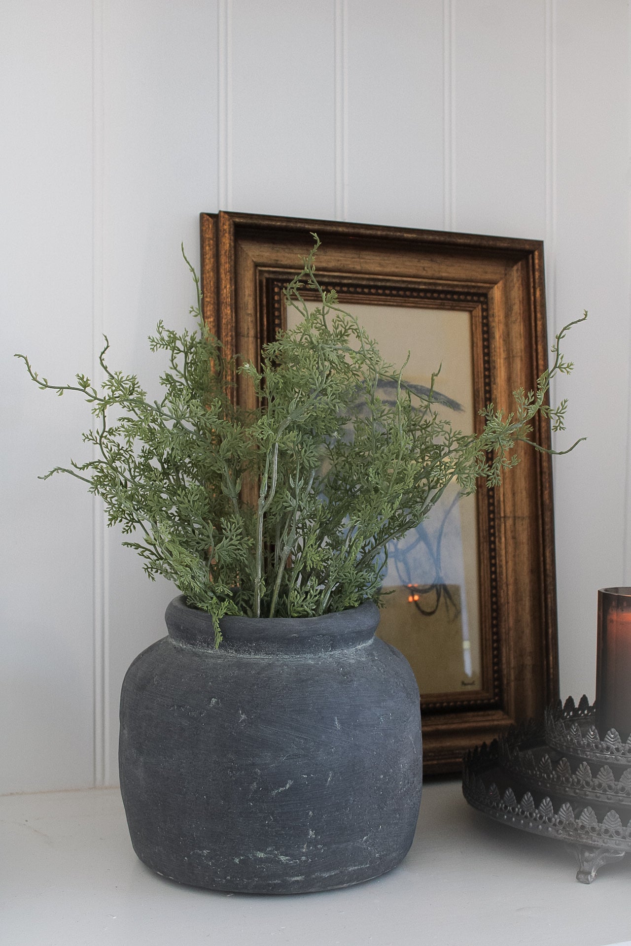 Faux Wispy Asparagus Fern Bunch