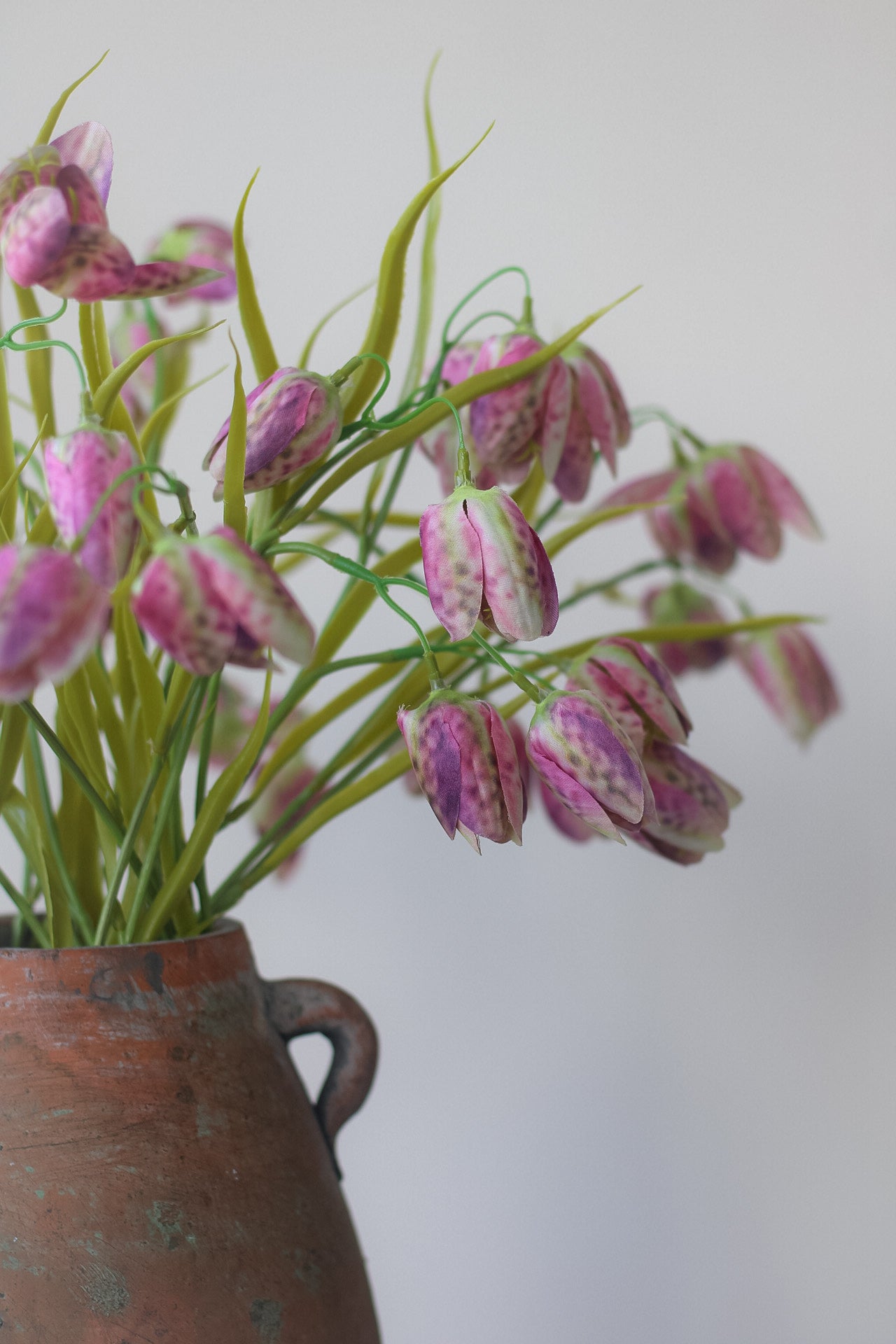 Faux Purple Fritillaria Stem