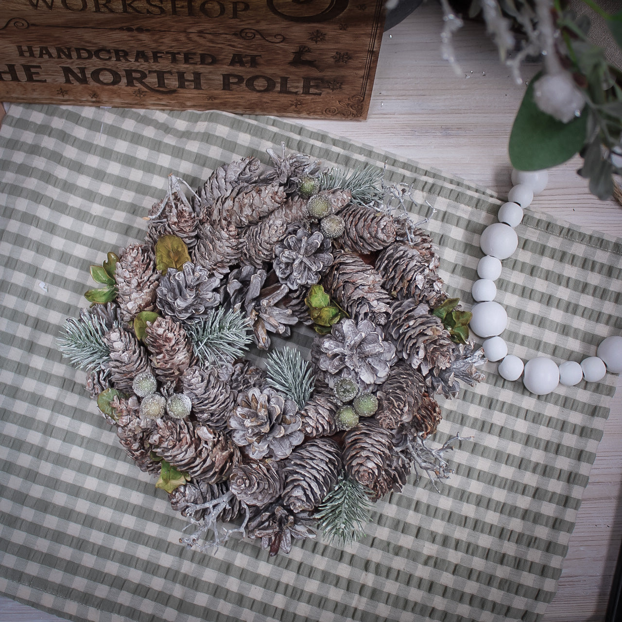 Small Pinecone Wreath