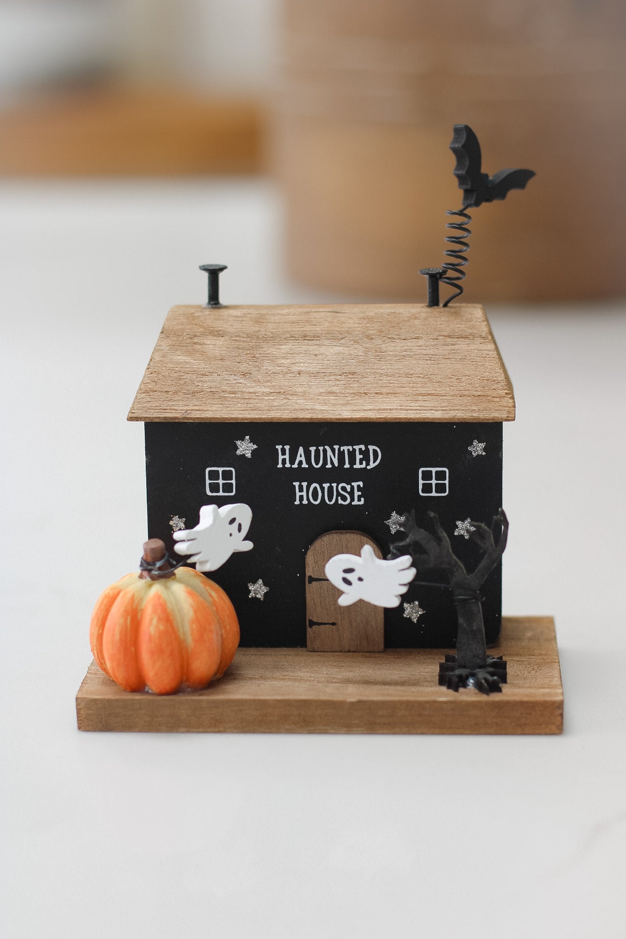 Black Haunted House Block