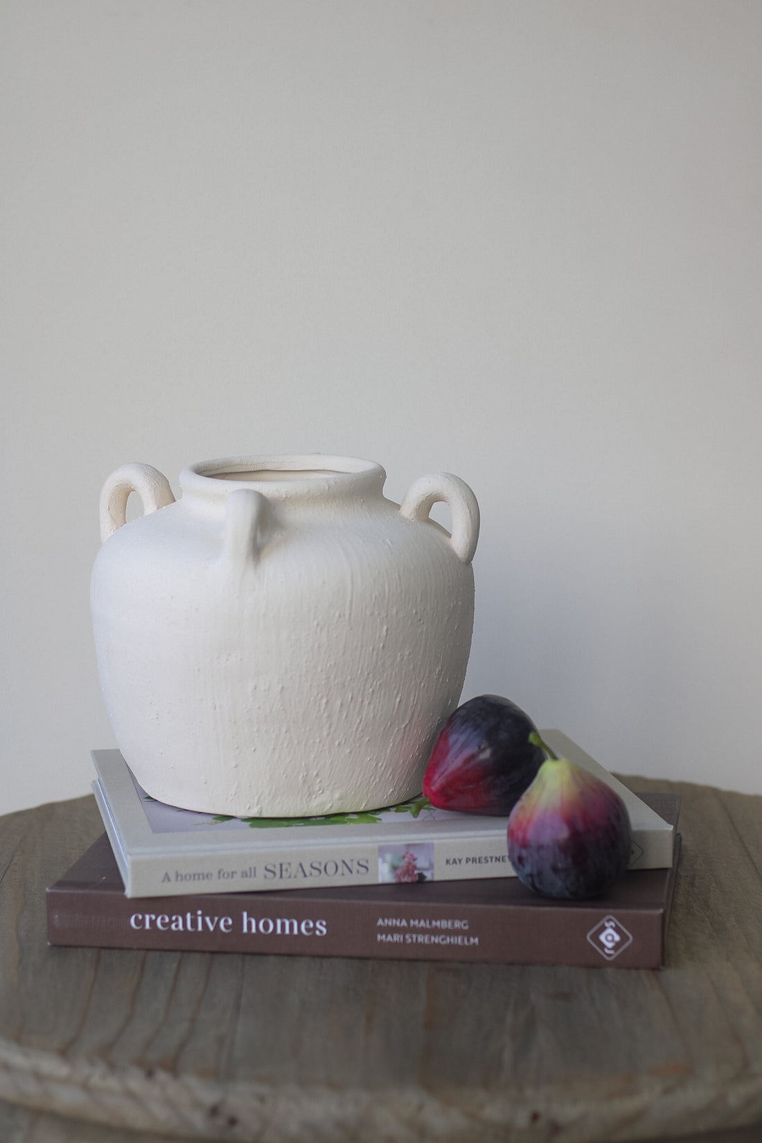 Amberley White Textured Ceramic Vase