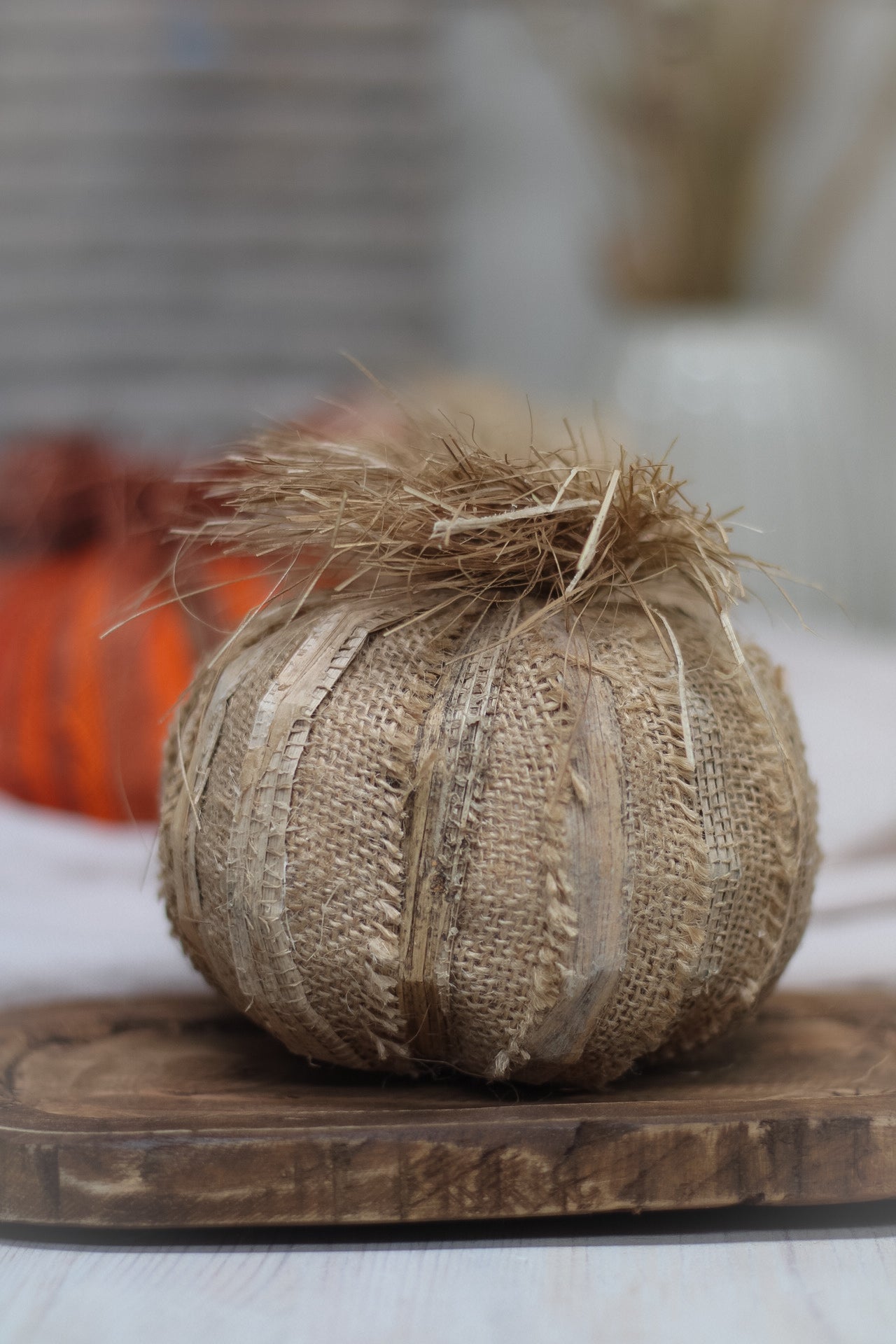 Hessian Pumpkins