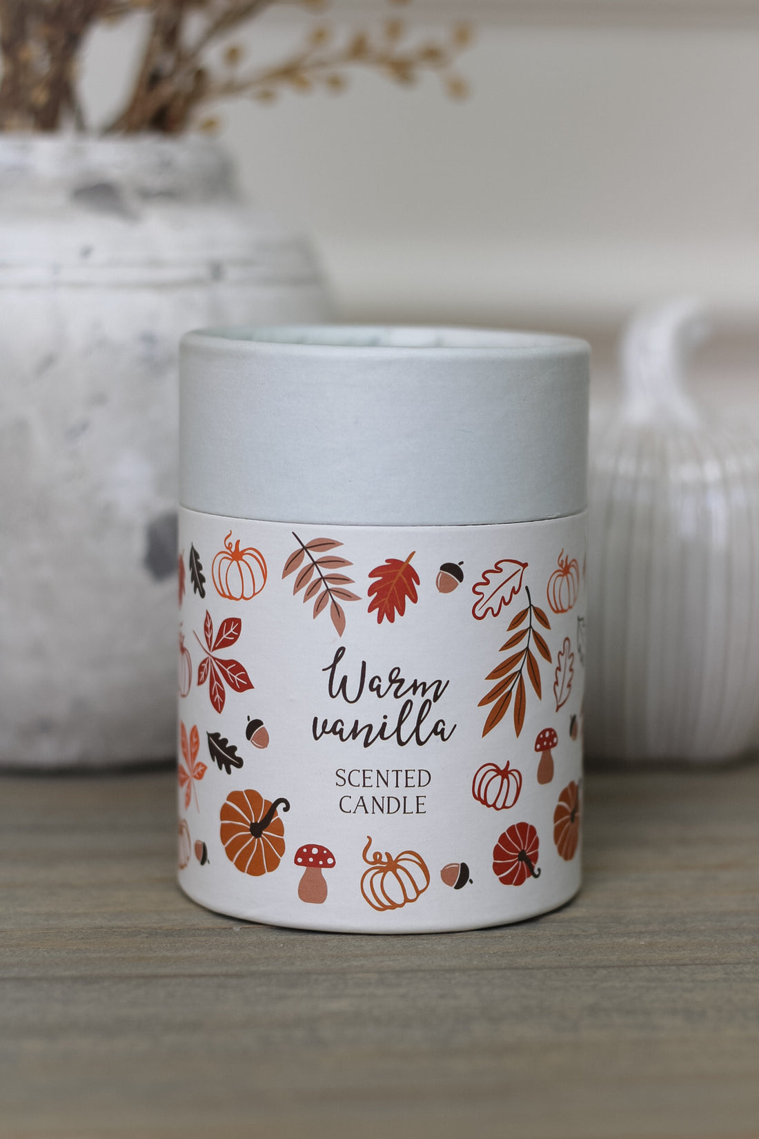 Vanilla Autumn Leaves Scented Candle