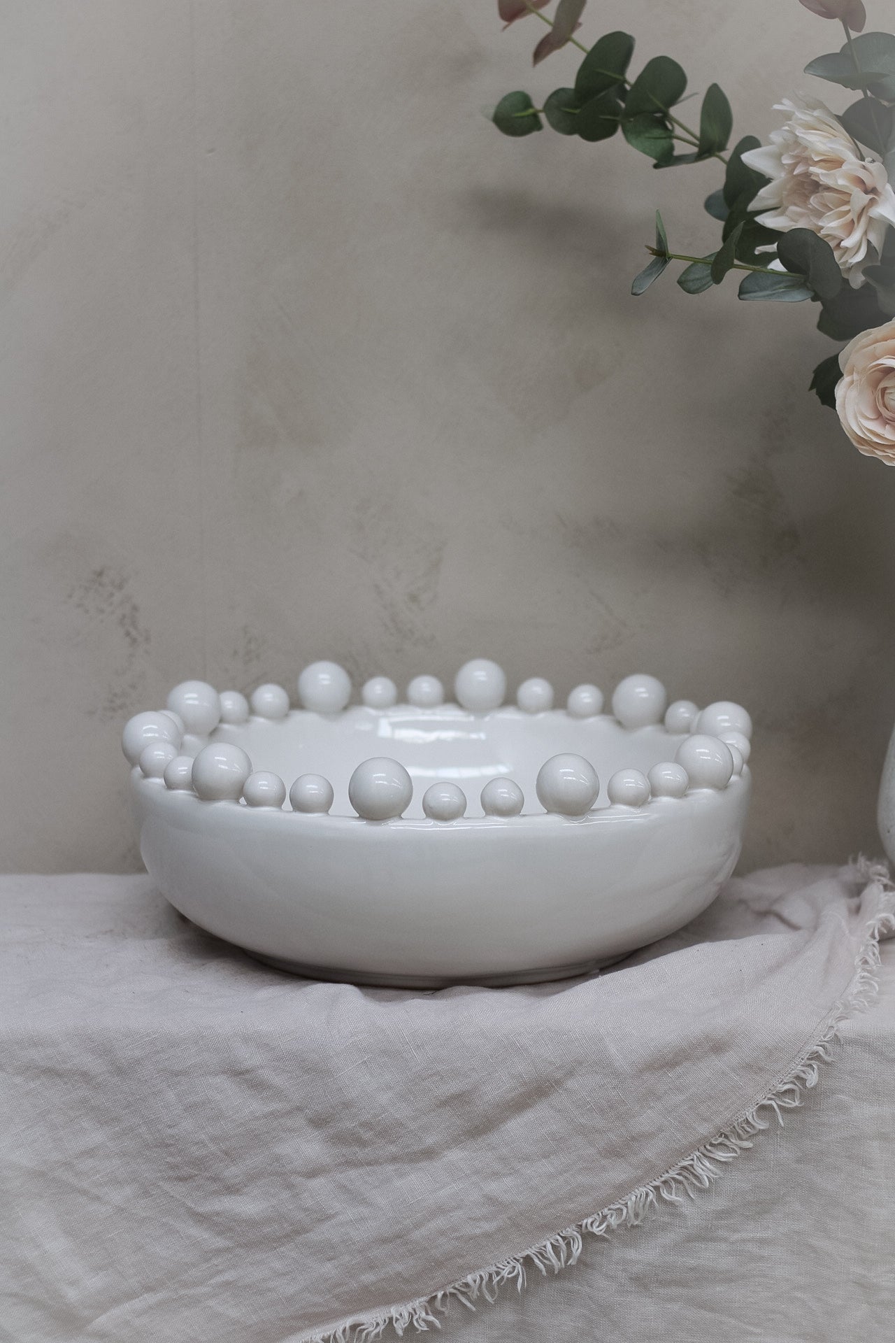 White Bobble Bowl