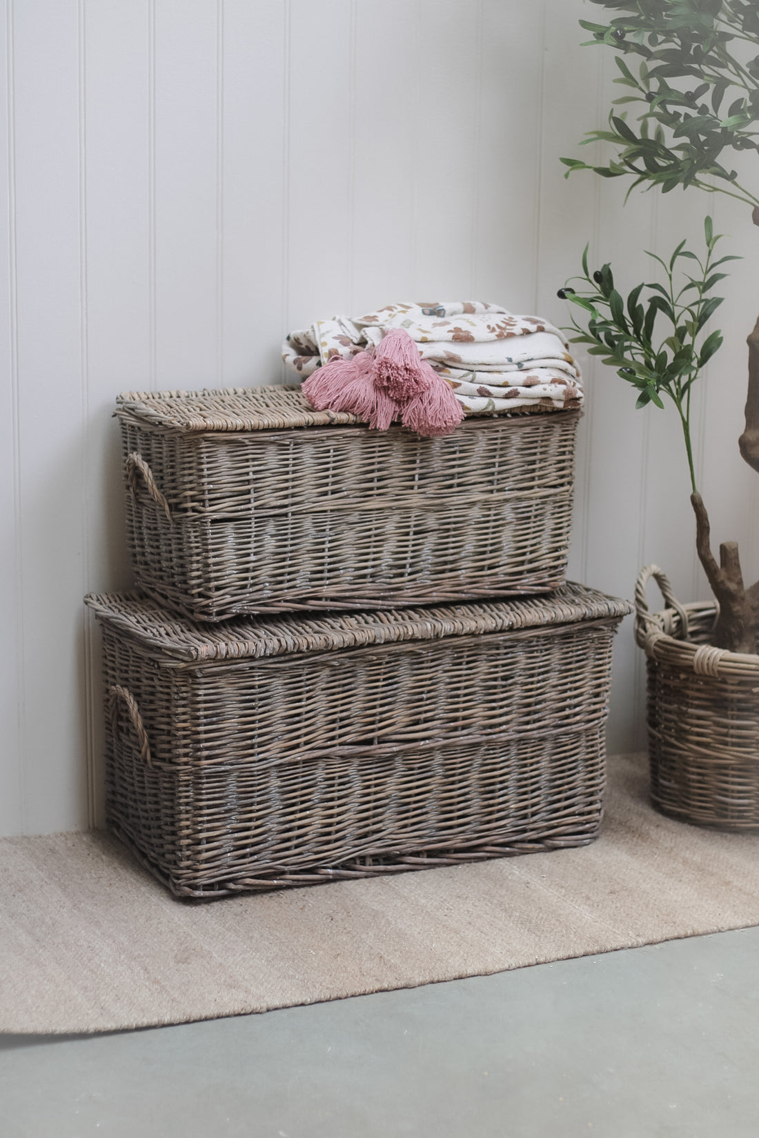 Wicker Storage Box