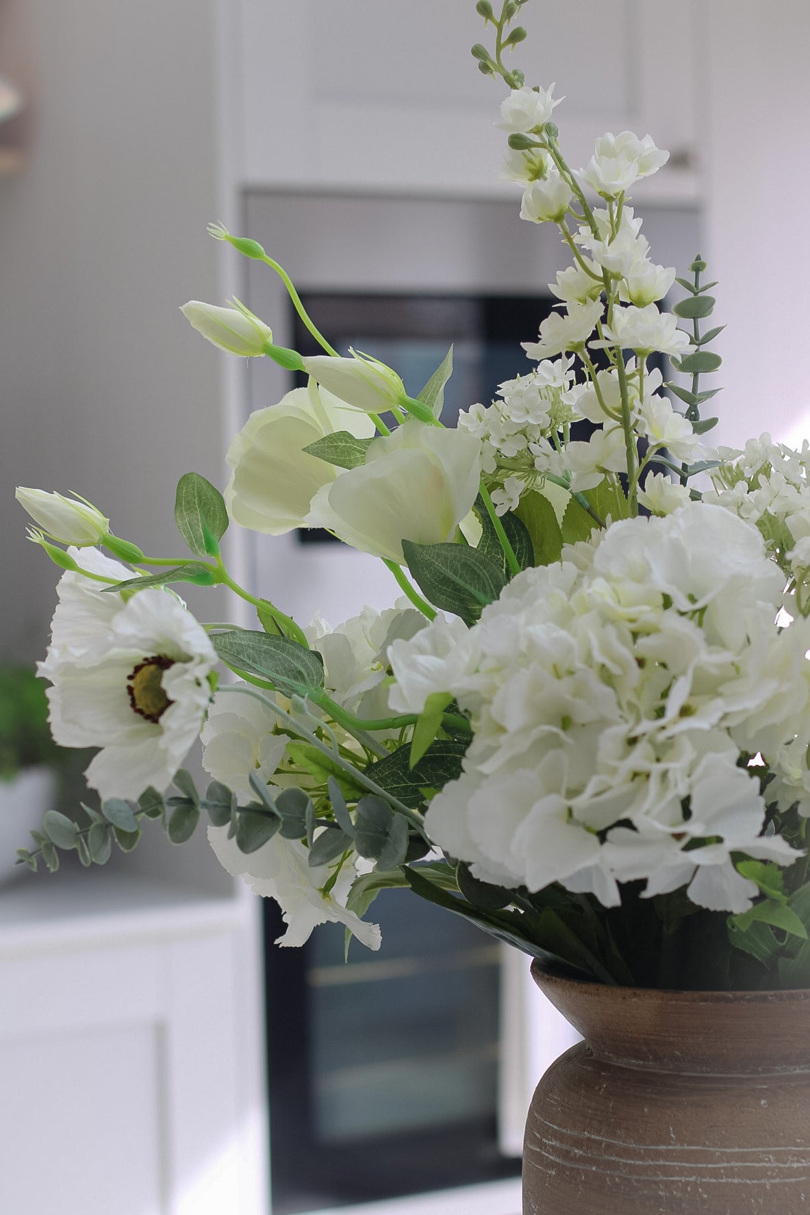 Faux Ivory Arrangement