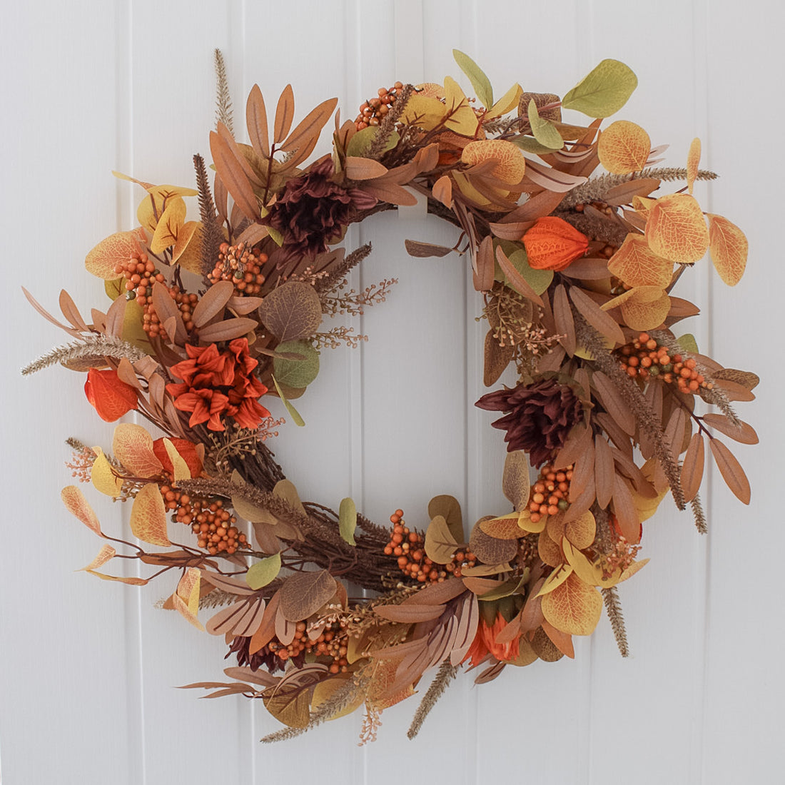 Luxury Large Autumn Foliage Wreath