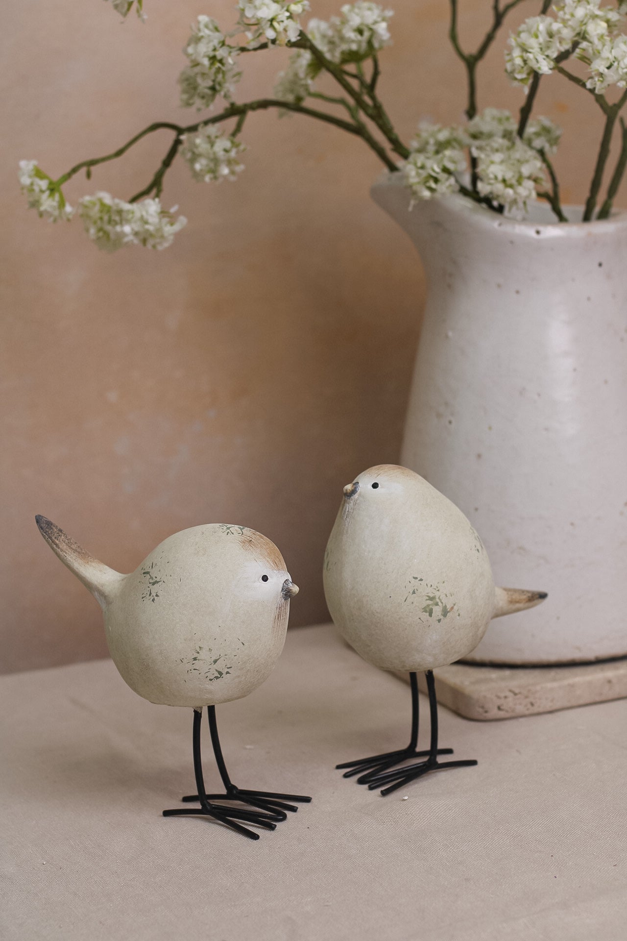 Plump Stone Birds | Set of 2