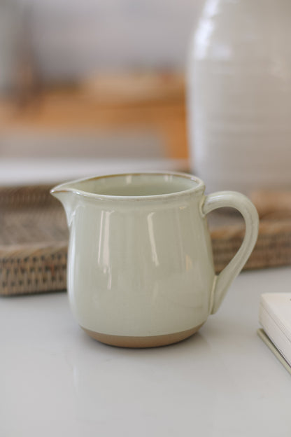 Cream Ceramic Milk Jug