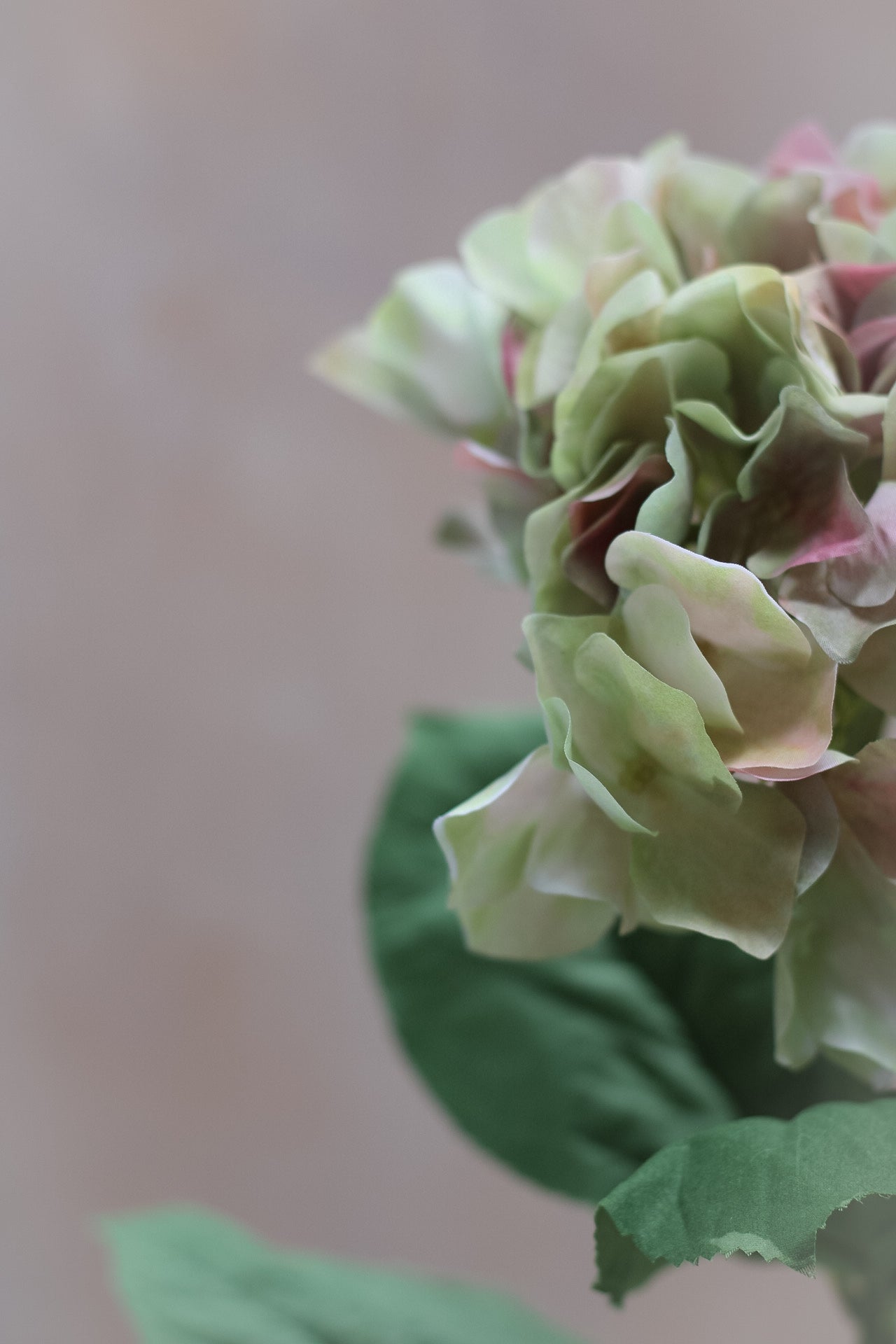 Faux French Hydrangea Stem