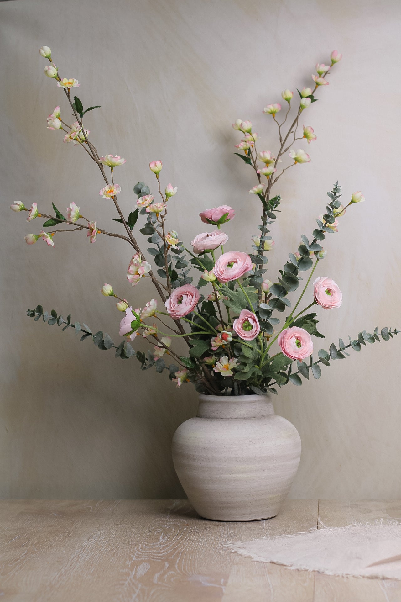 The Soft Pink Spring Blossom Arrangement