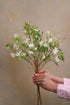 Faux Italian White Bell Flowers