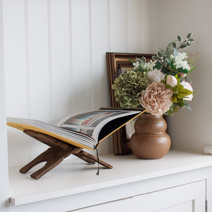 Reclaimed Wooden Book Stand