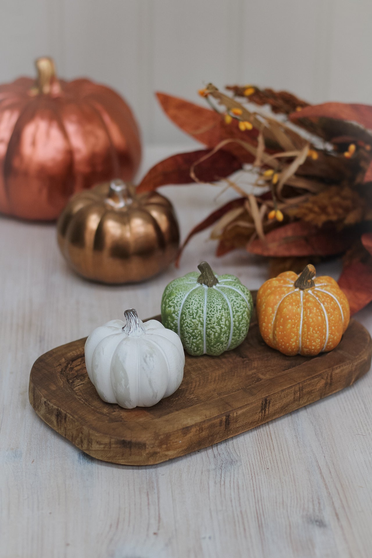 Rustic Pumpkins | Set of 3