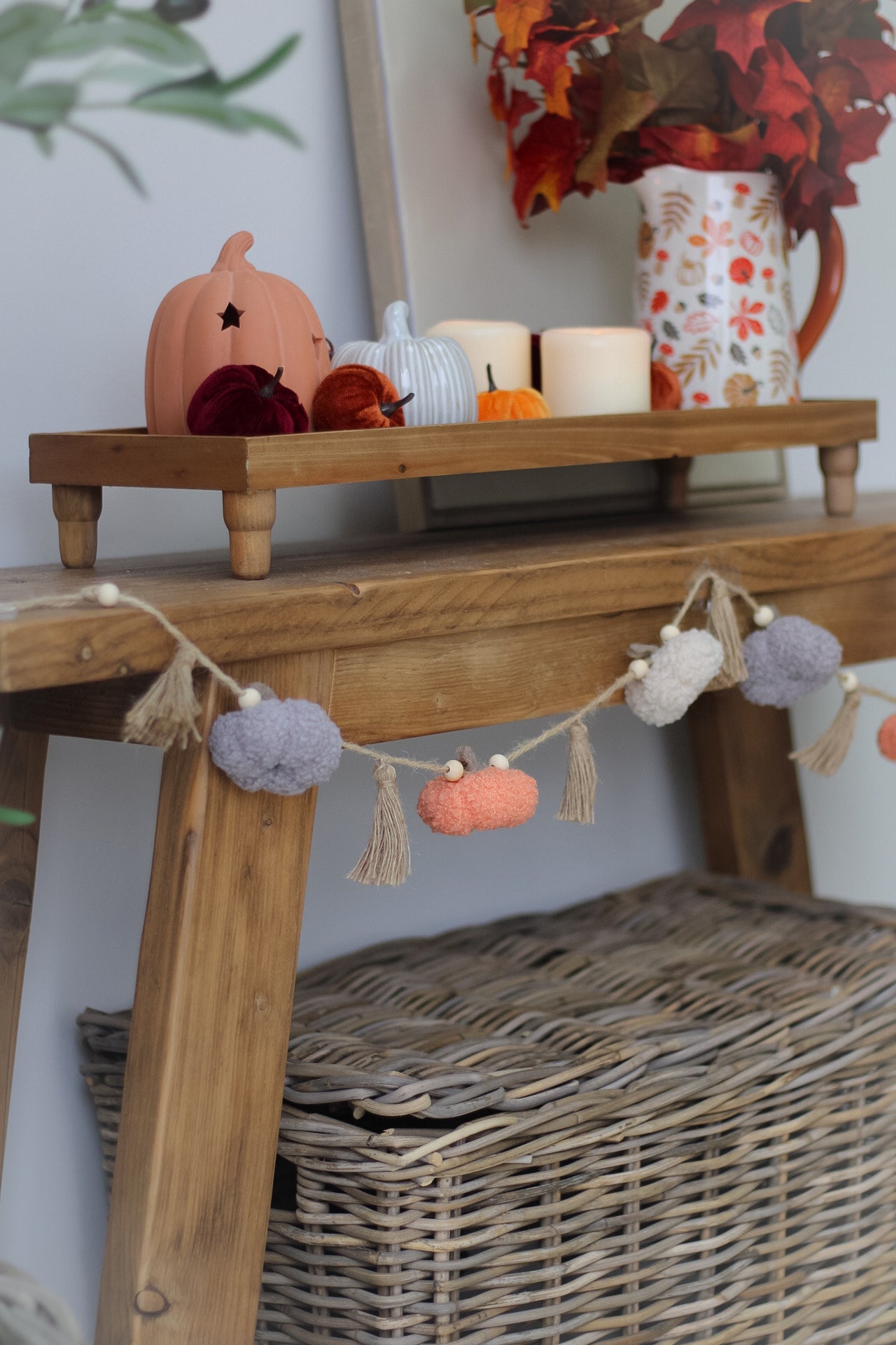 Boucle Pumpkin Garland