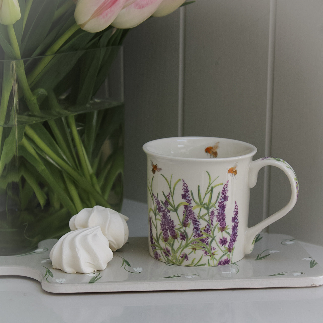 Lavender Ceramic Mug