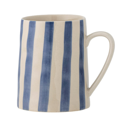 Cornflour Blue Begonia Mug