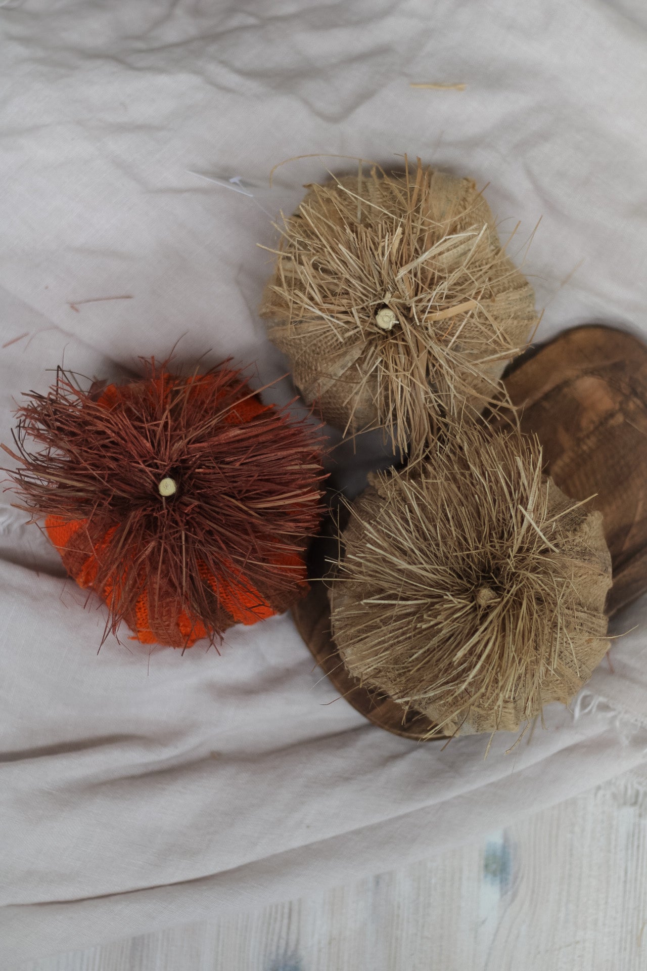 Hessian Pumpkins