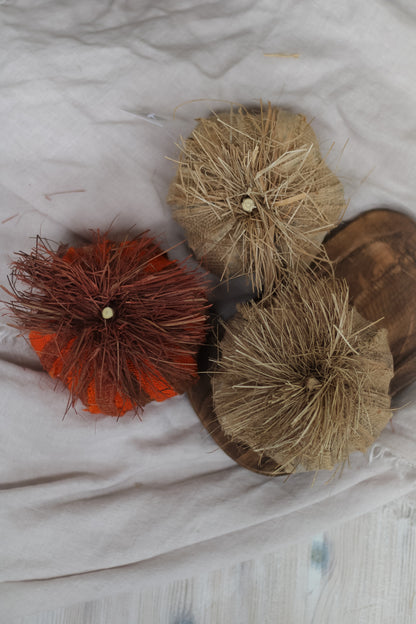 Hessian Pumpkins