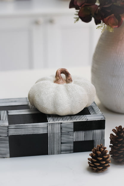 Rustic Squat Pumpkin