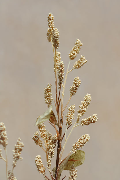 Faux Dried Grain Sorghum Spray