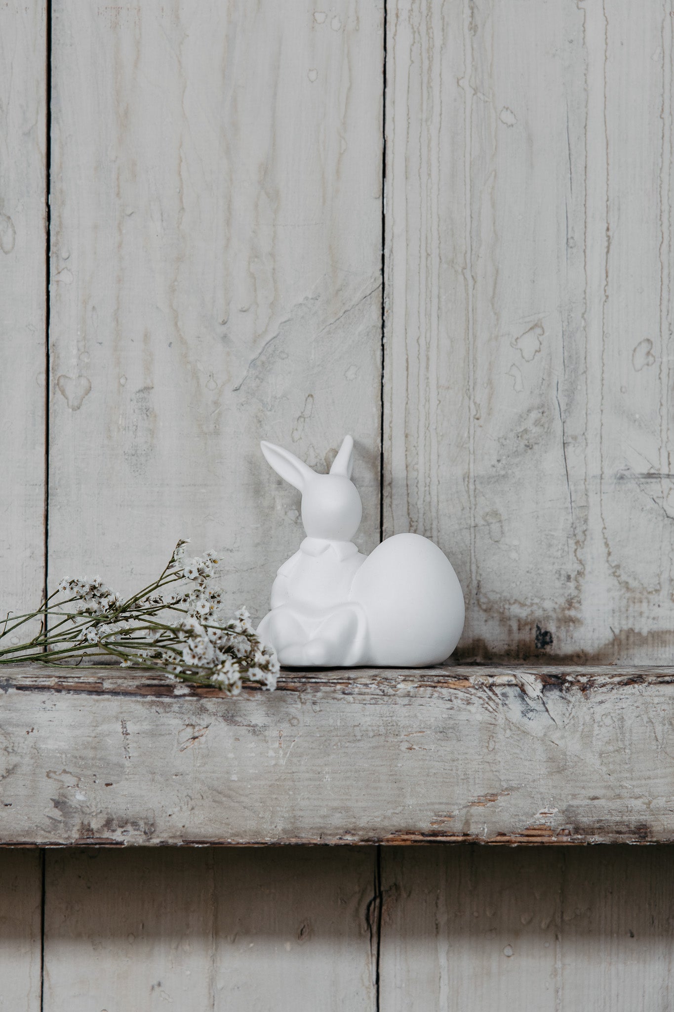 Finn &amp; Fliss | Matt White Bunnies | Set of 2