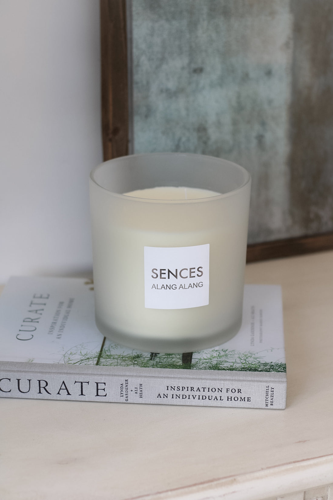 White Sences Alang Alang Deluxe Candle 008