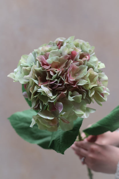 Faux French Hydrangea Stem