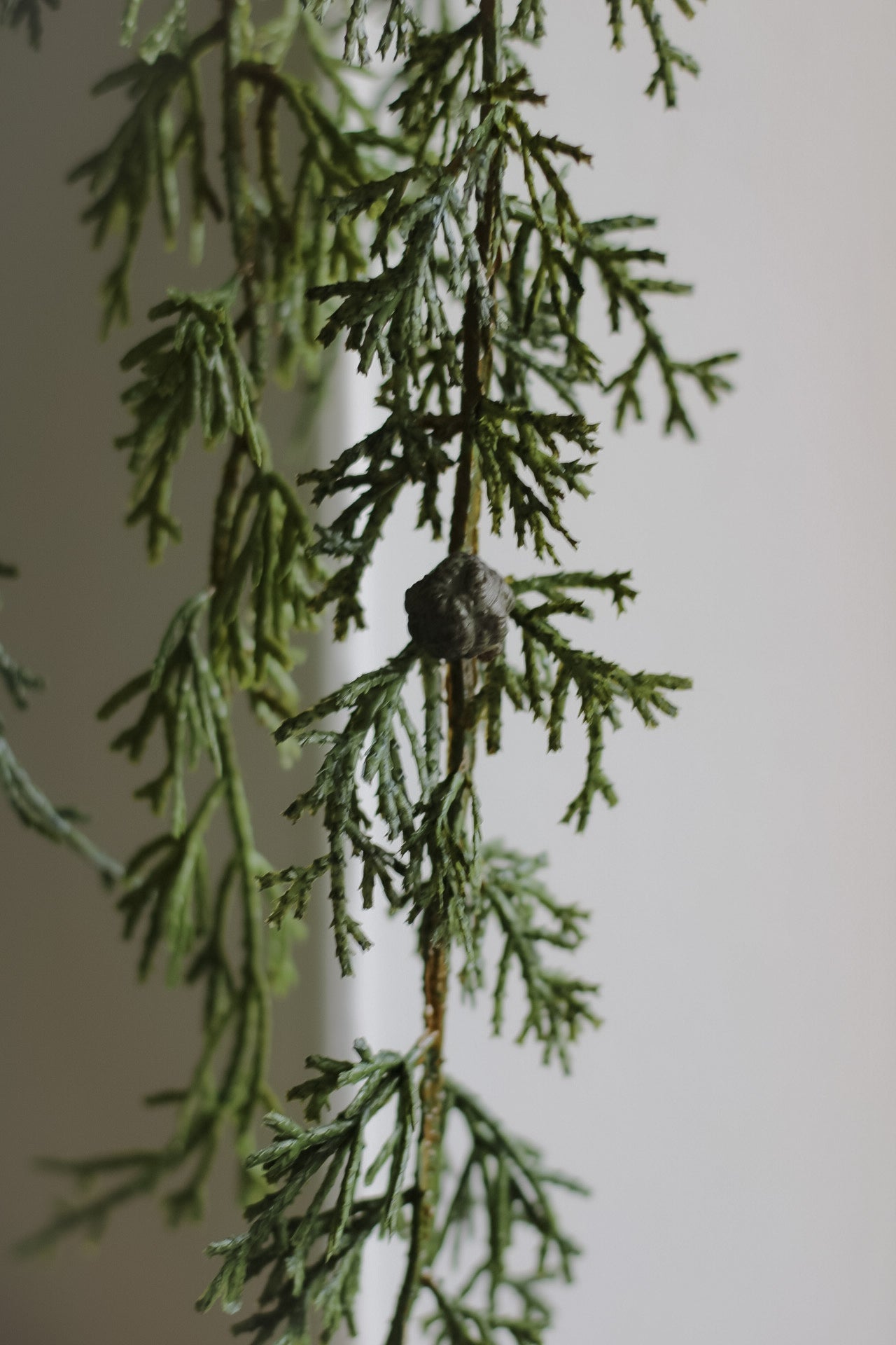 Faux Woodland Cedar Garland