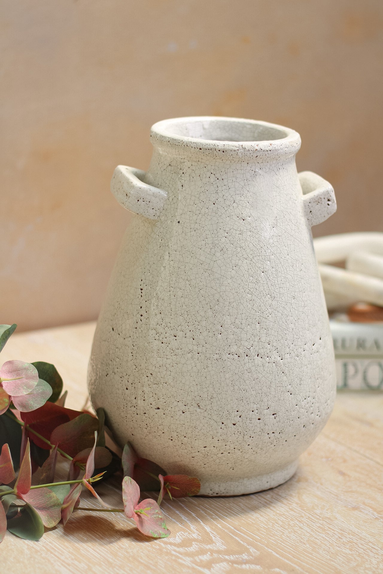 White Terracotta Vase