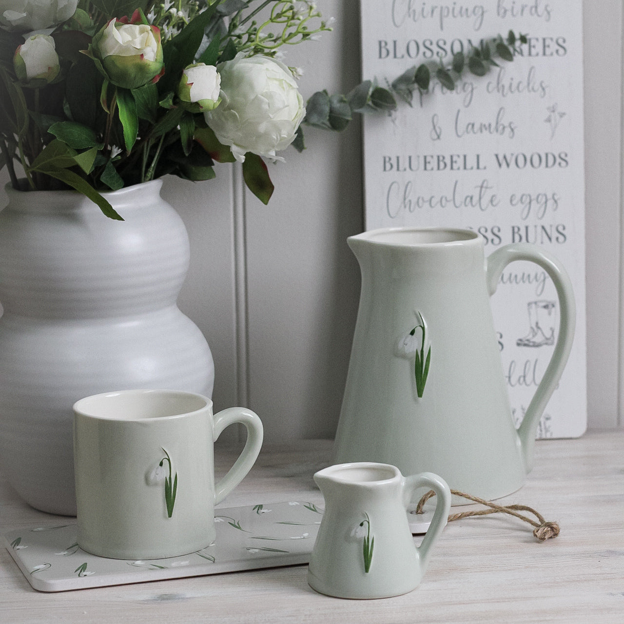 Snowdrop Stoneware Collection