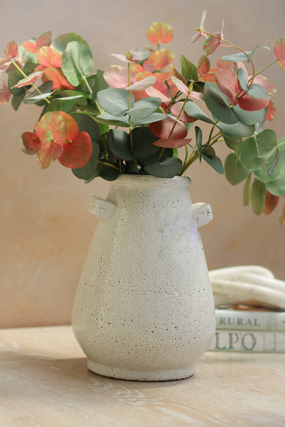 White Terracotta Vase