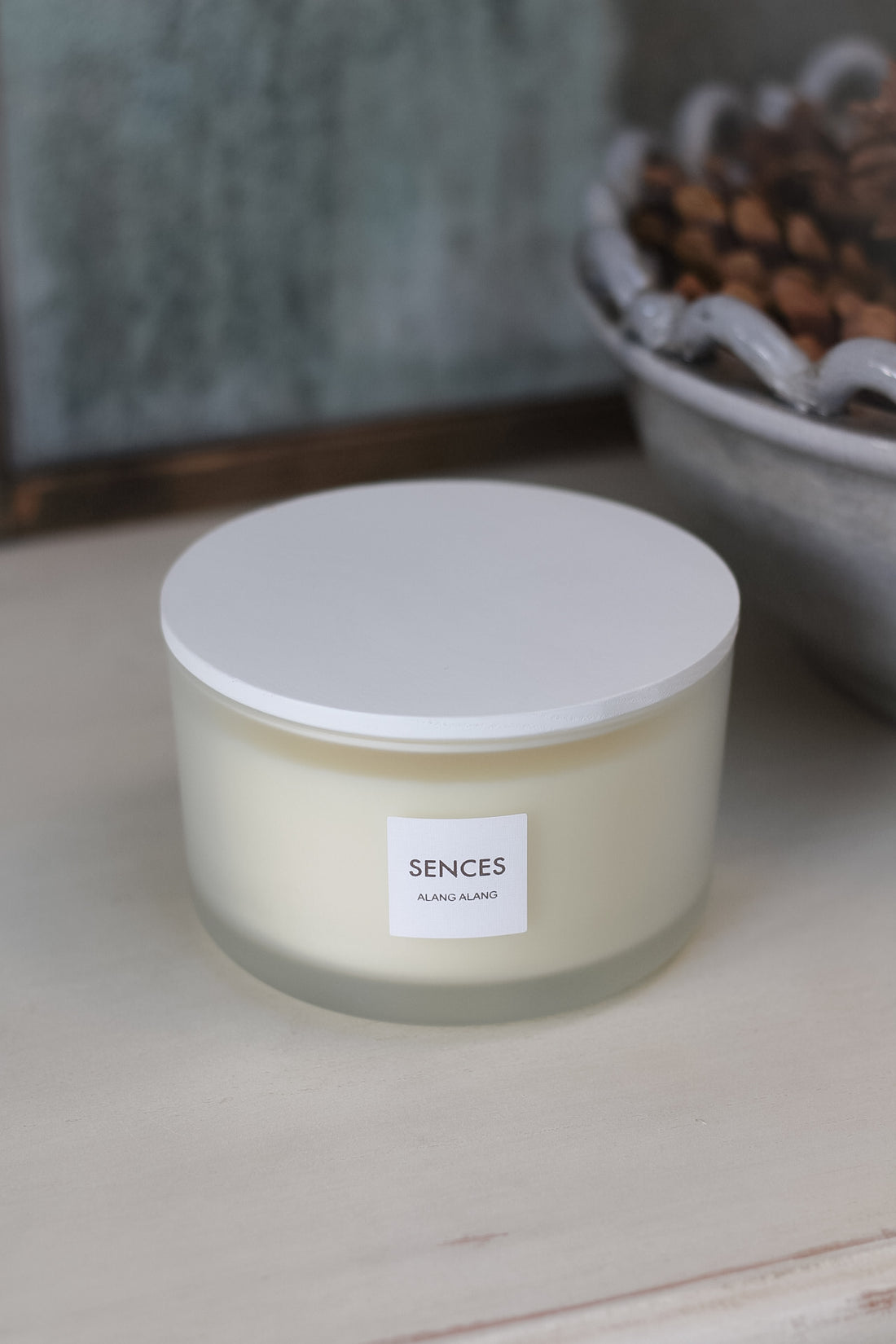 White Sences Alang Alang Luxury Candle 007