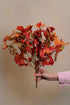 Faux Autumn Maple Leaf Bunch