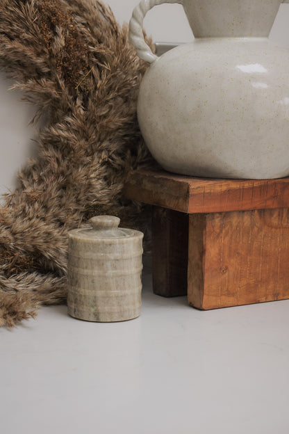 Parnham Marble Jar with Lid